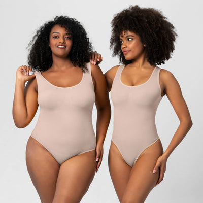 THONG SHAPEWEAR BODYSUIT TUMMY CONTROL BODY SHAPER SEAMLESS SCULPTING SNATCHED WAIST BODY SUIT